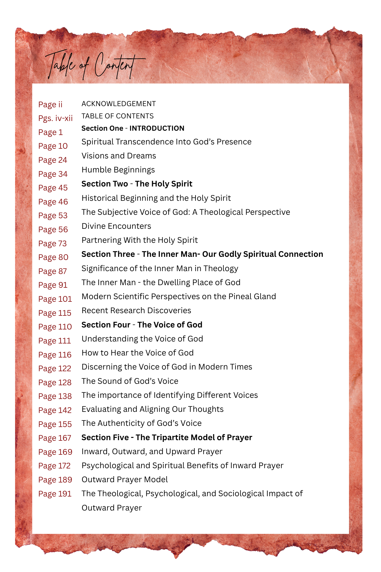 TYE FREE SAMPLE SESSION STUDY GUIDE EBOOK