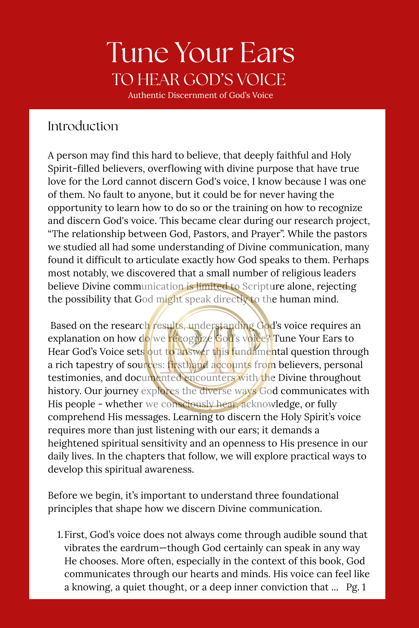 TYE FREE SAMPLE SESSION STUDY GUIDE EBOOK